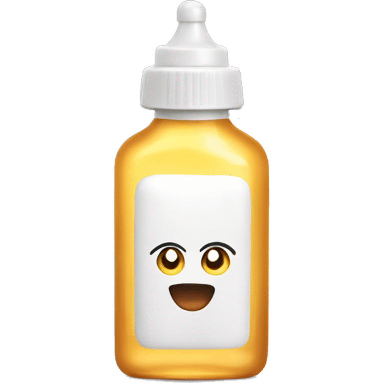 Baby oil bottle  emoji