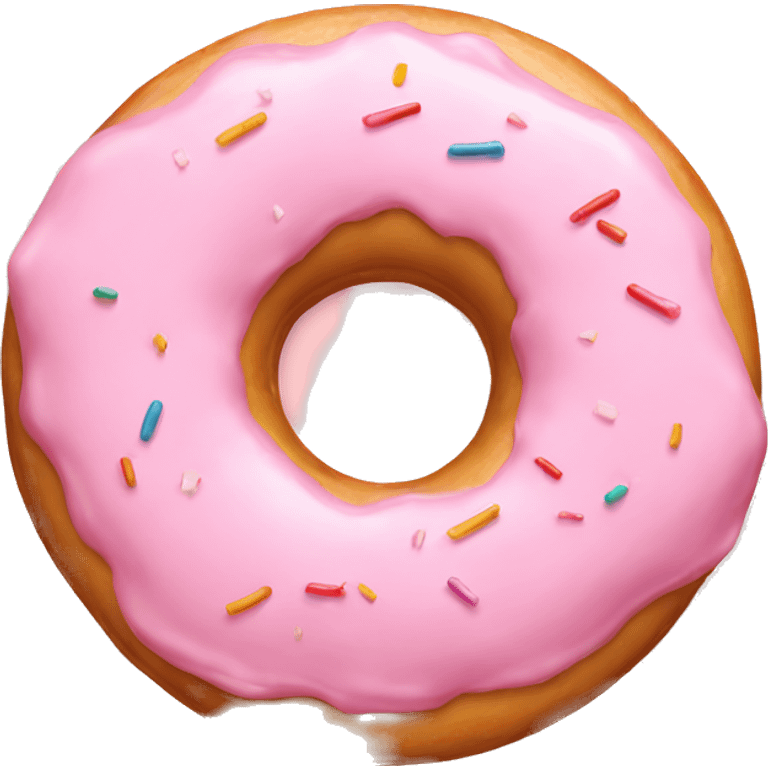 Light Pink donut  emoji