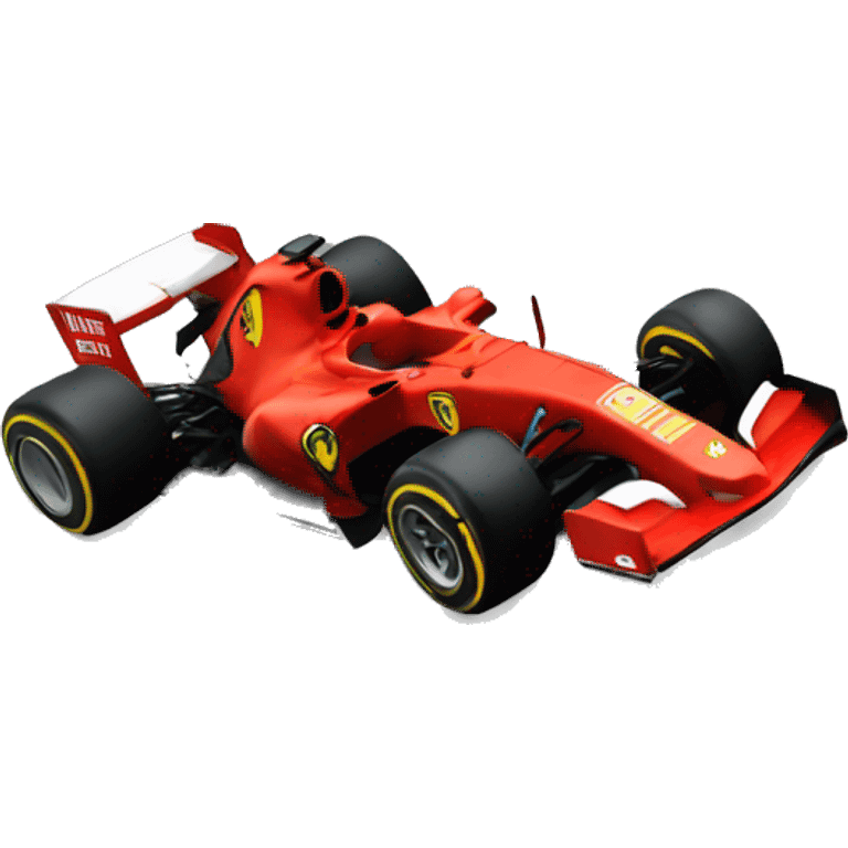 F1 Ferrari emoji