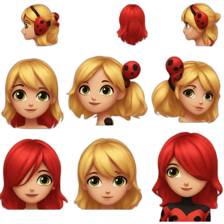 Miraculous ladybug emoji