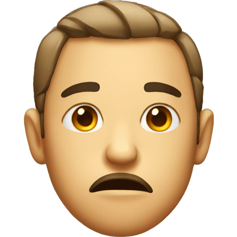 Emoji doing side eye emoji