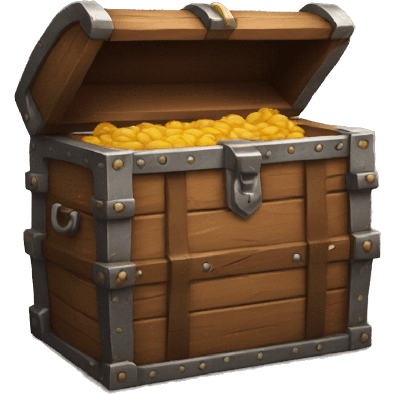 a sturdy and well-crafted chest emoji