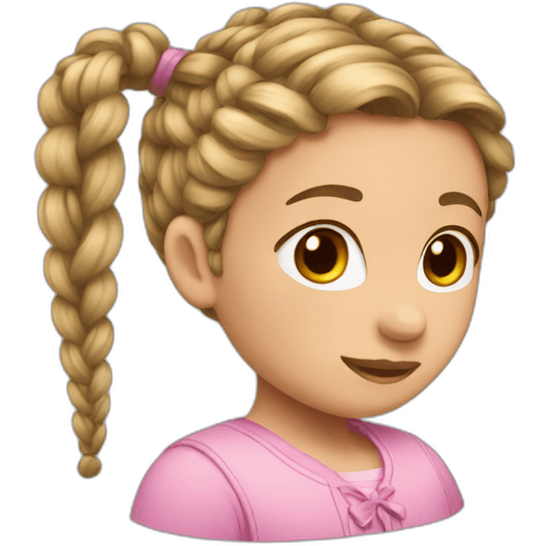 PIGTAIL HAIR  emoji