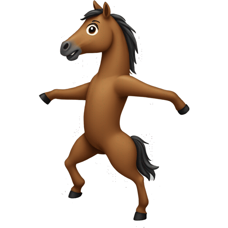 horse dancing emoji