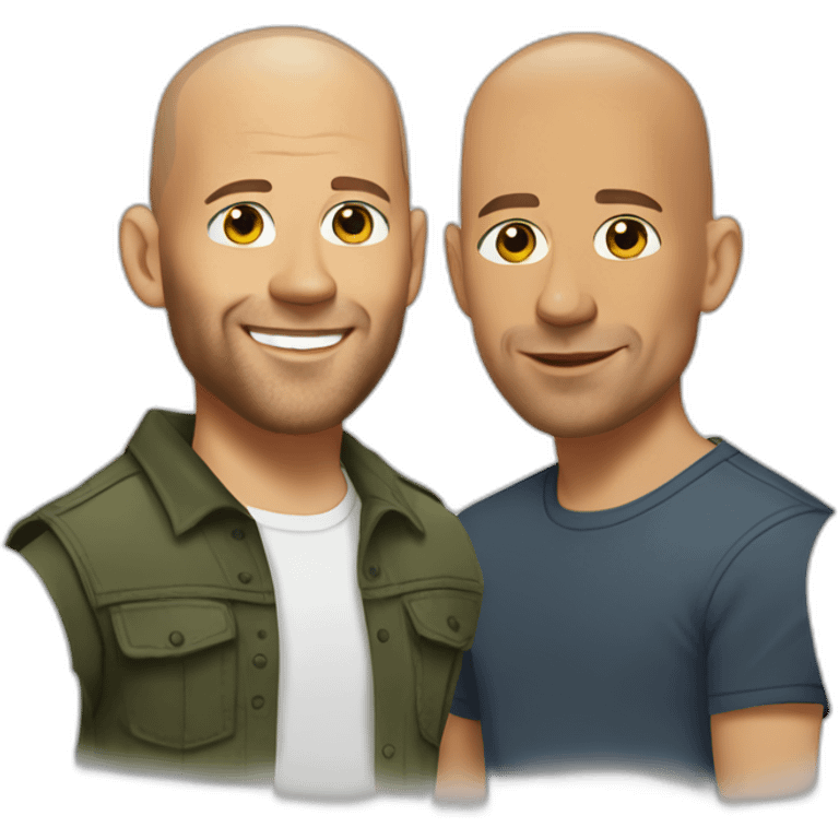 Paul Walker et vin diesel emoji