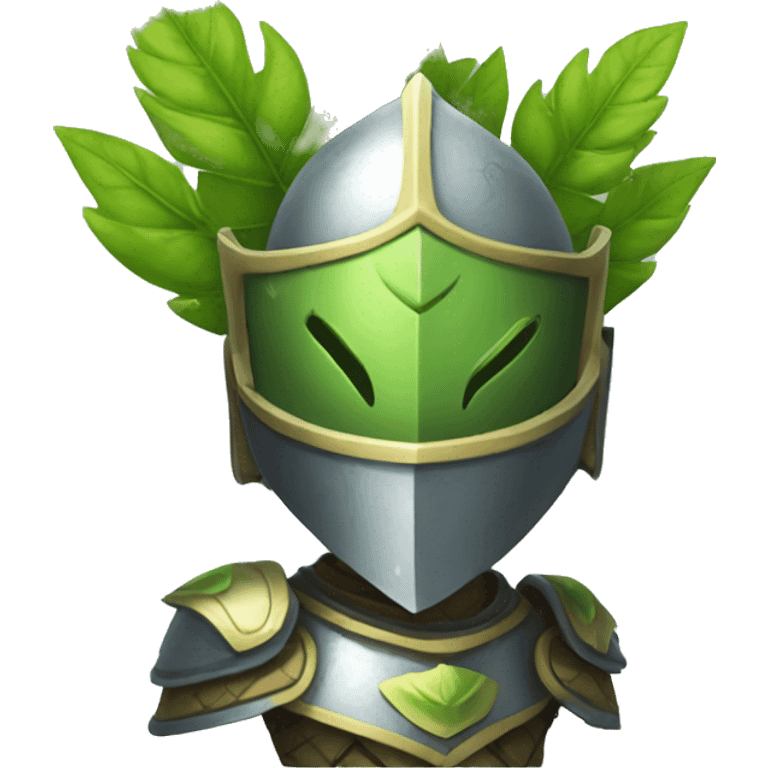 humanoid plant knight emoji