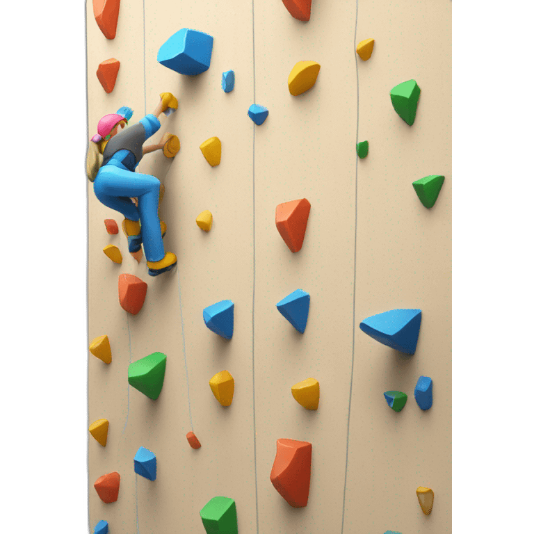 climbing wall emoji