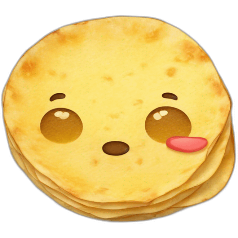 Tortilla de patatas con cebolla española emoji