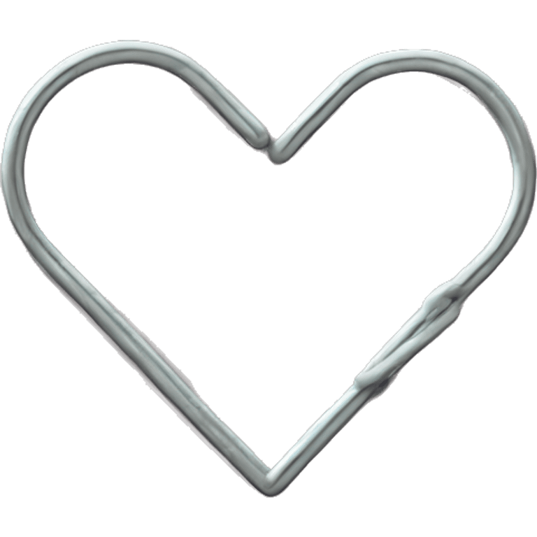 paper clip heart emoji