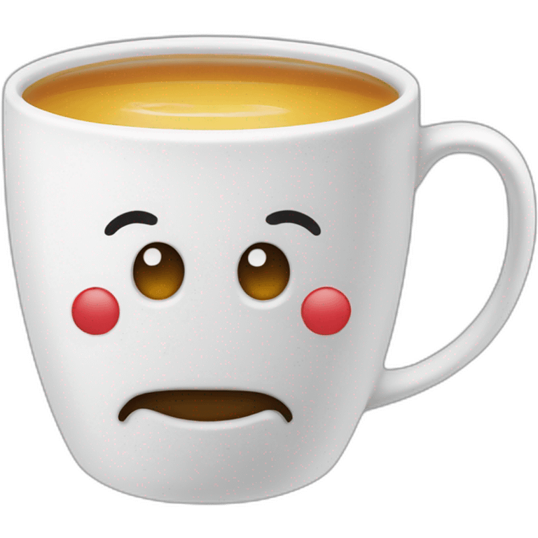 tasse de thé avec sachet emoji