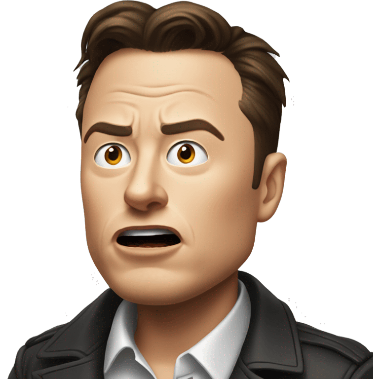 angry Elon musk emoji