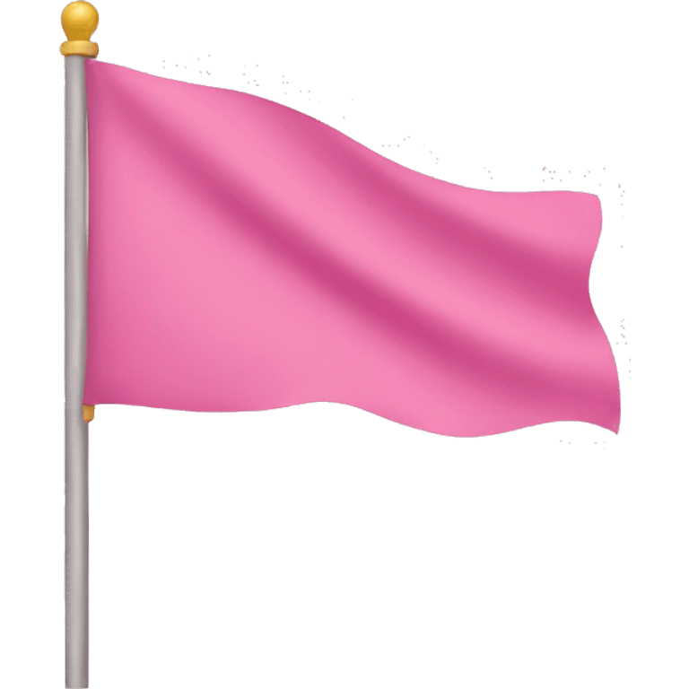 Pink flag  emoji