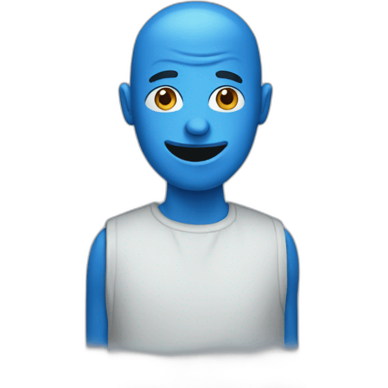 blue guy emoji