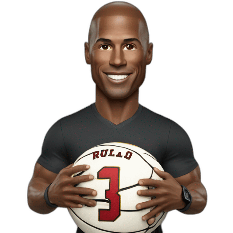 ronaldo fusionner avec michael jordan emoji