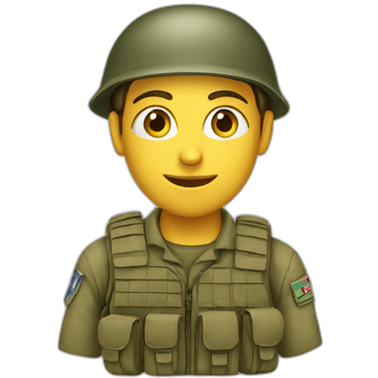 Israeli soldier emoji