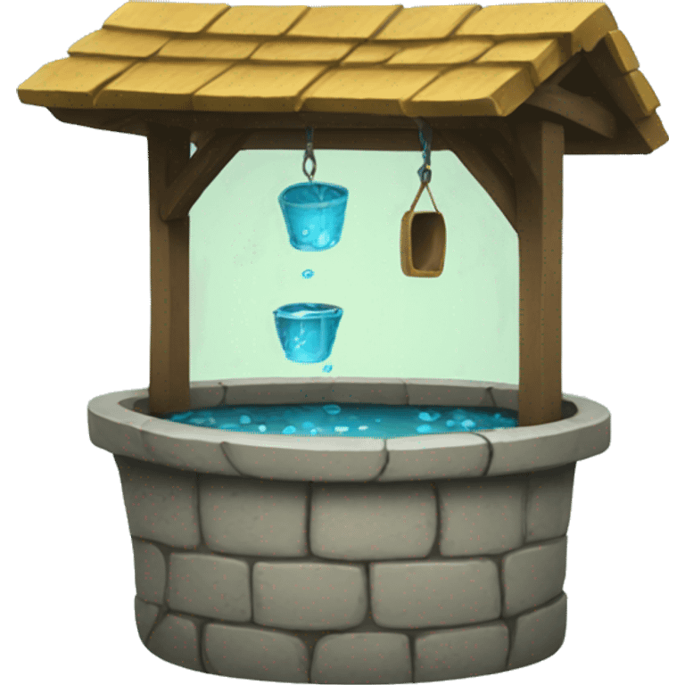 wishing well emoji