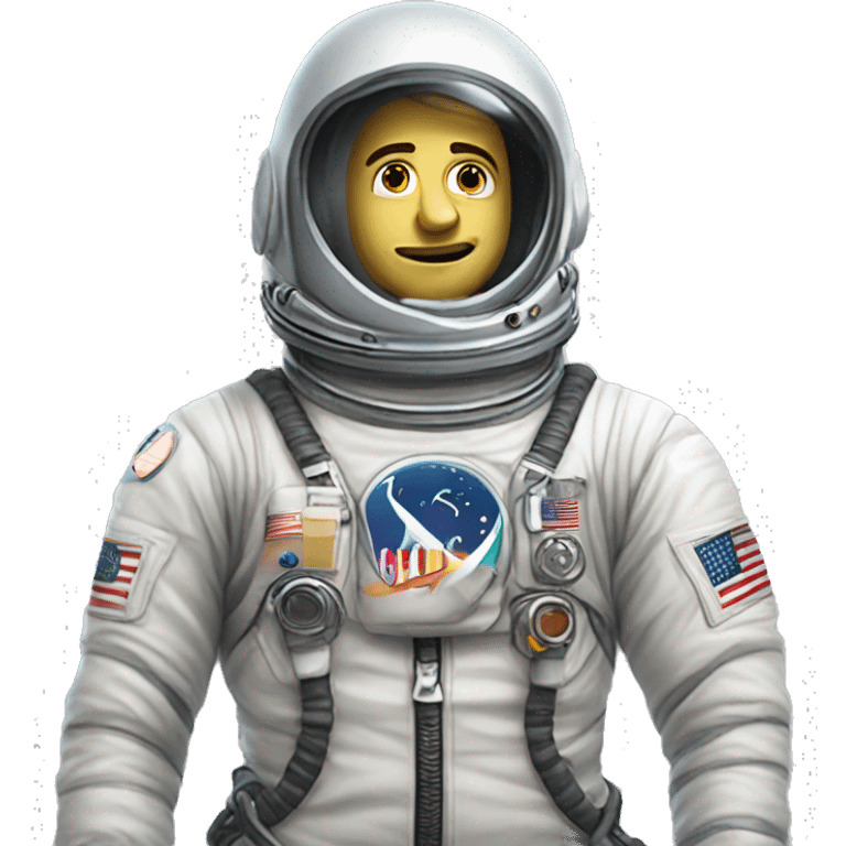 Joseph Cooper in spacesuit emoji