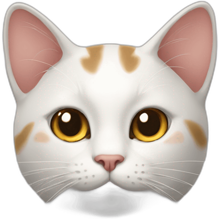 cat on a chinese emoji