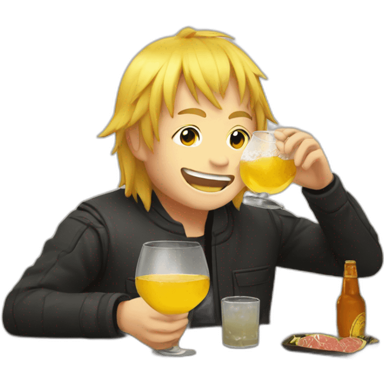 zenitsu who drinks alcohol emoji