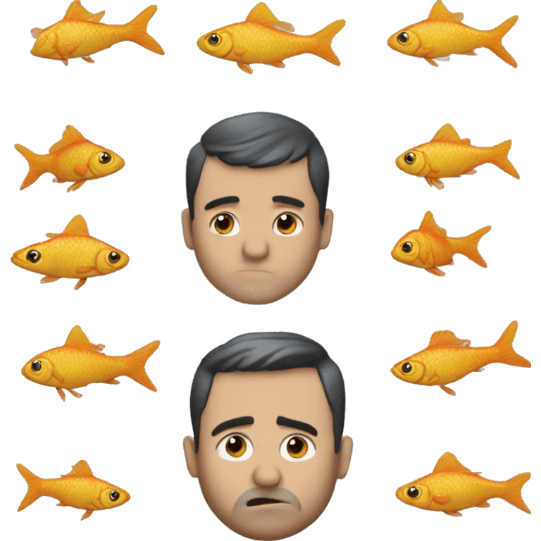 Gay liberal fish 1000 yard stare emoji