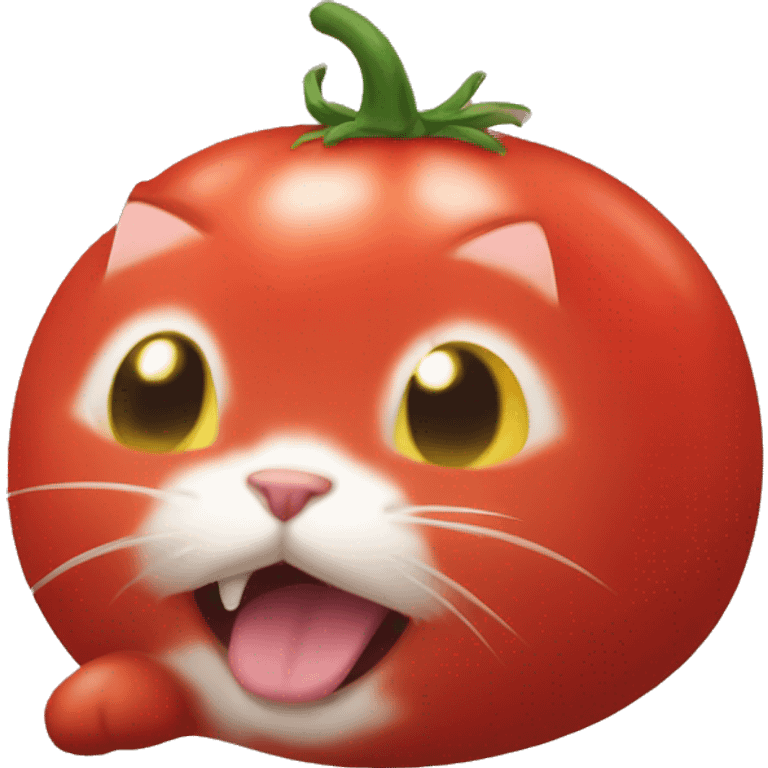 tomato neko emoji