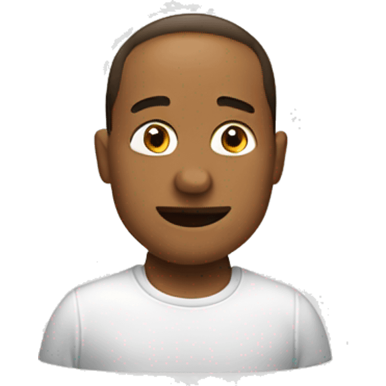 Buz emoji with white screen space on the sides emoji