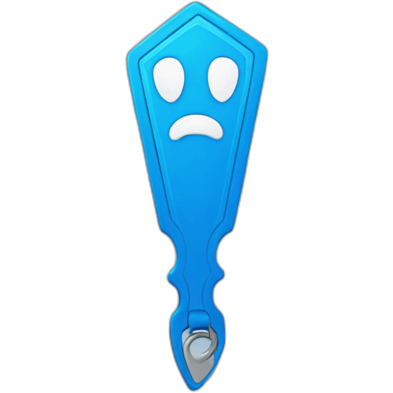 blue bookmark emoji