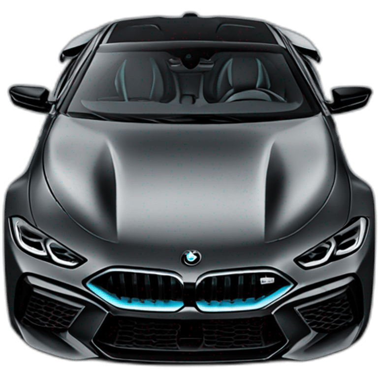 bmw m8 Competition full black emoji