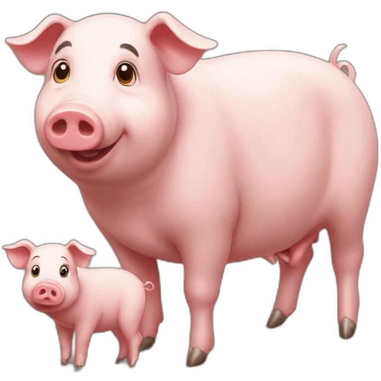 sow-and-piglets emoji