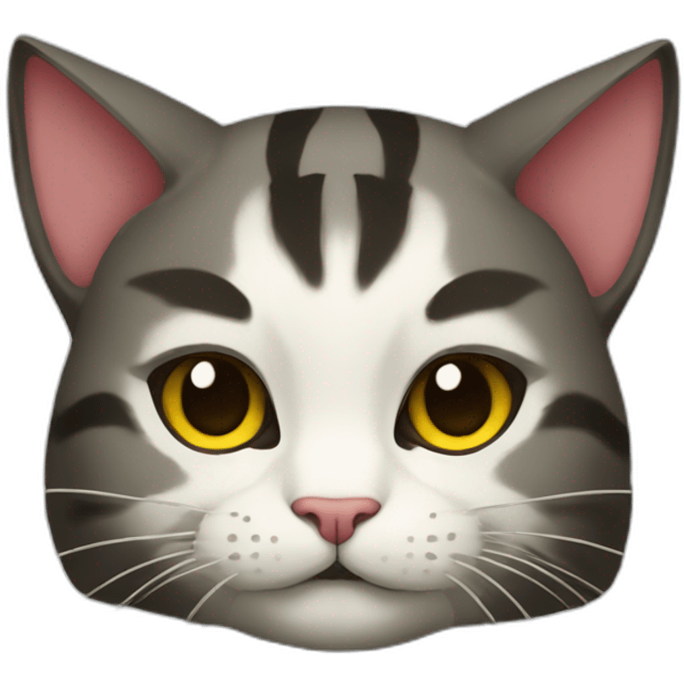 samurai-cat emoji