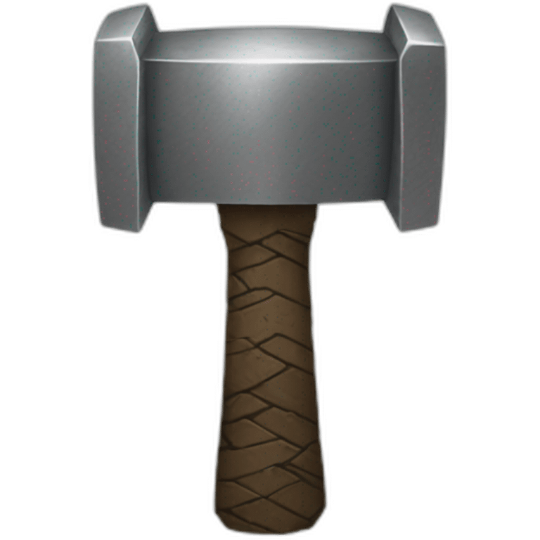 Thor hammer emoji