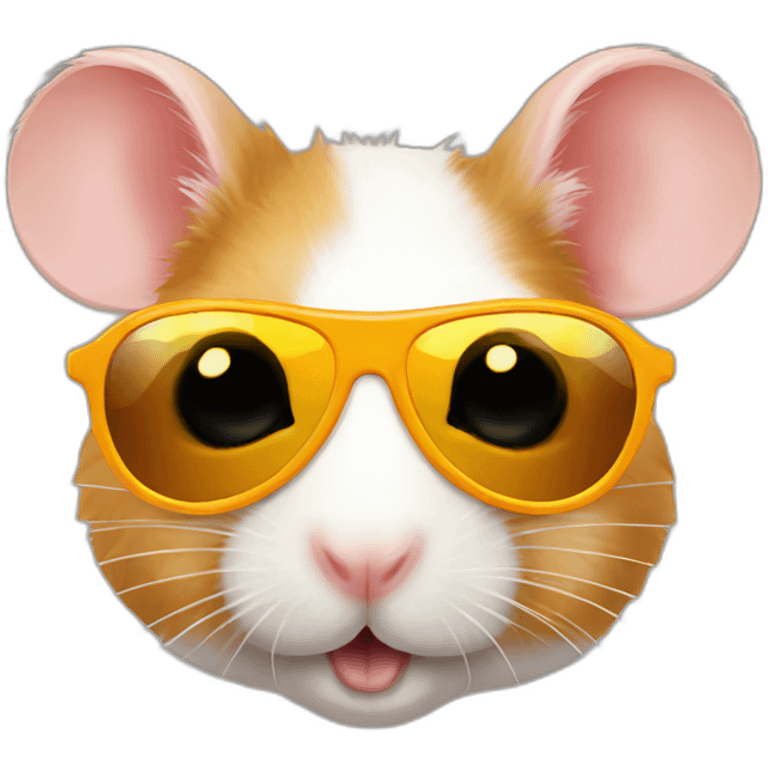 hamster-sunglasses emoji