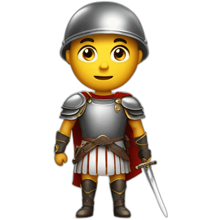 rome soldier with sword emoji