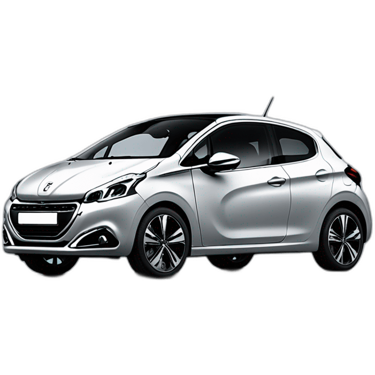 peugeot 208 gt line 2018 emoji