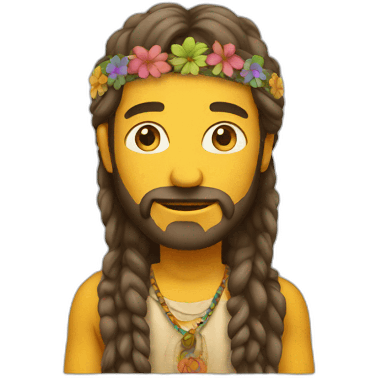 hippie emoji