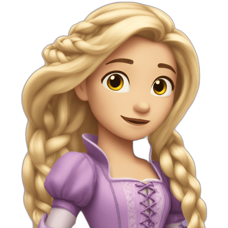 Rapunzel emoji