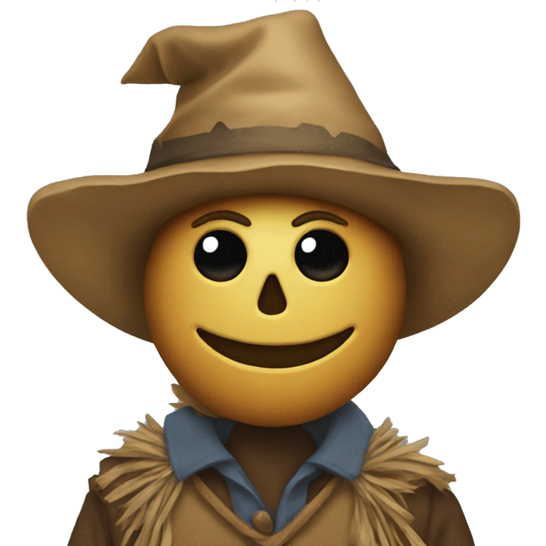 scarecrow emoji