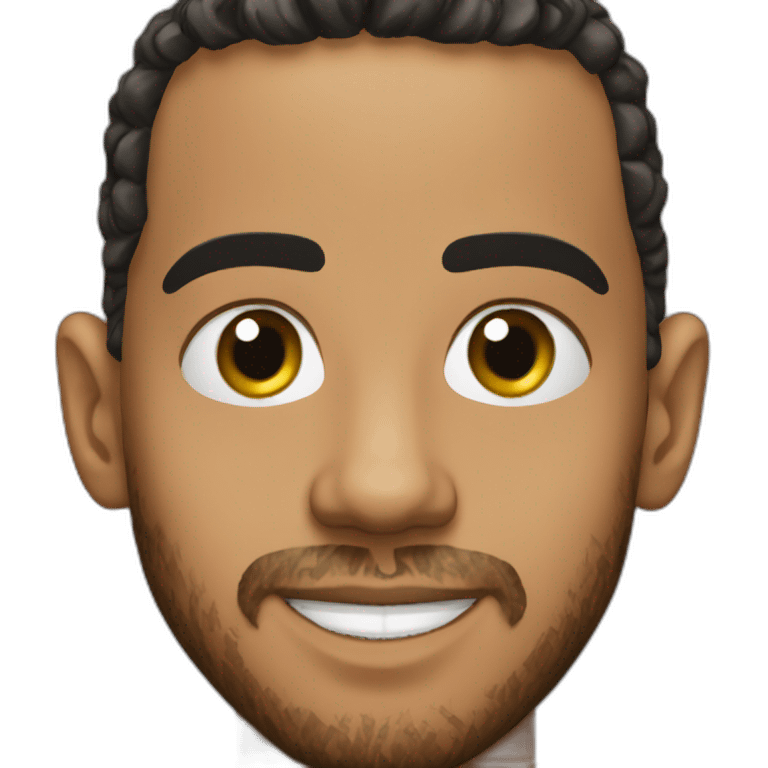 Lewis Hamilton Headshot emoji