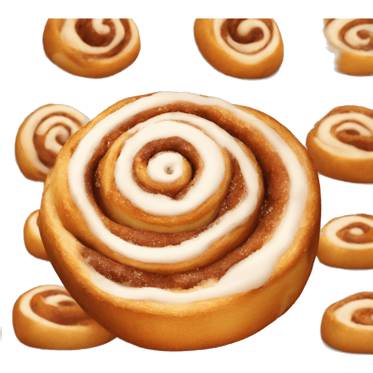 cinnamon roll  emoji