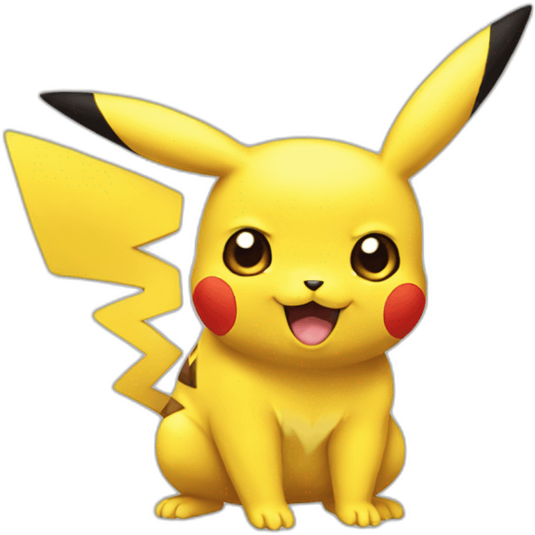 Pikachu pokemon emoji