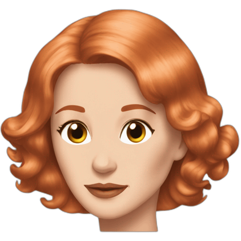 Audrey fleurot with foil emoji