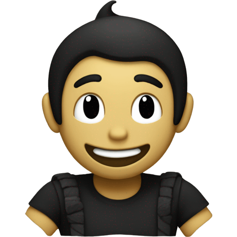 bendy from the video game "bendy and the ink machine" emoji