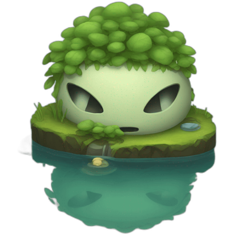 sinister pond emoji