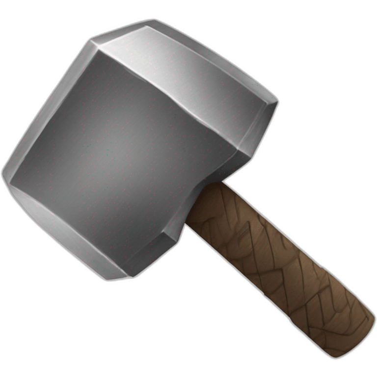 Thor hammer emoji