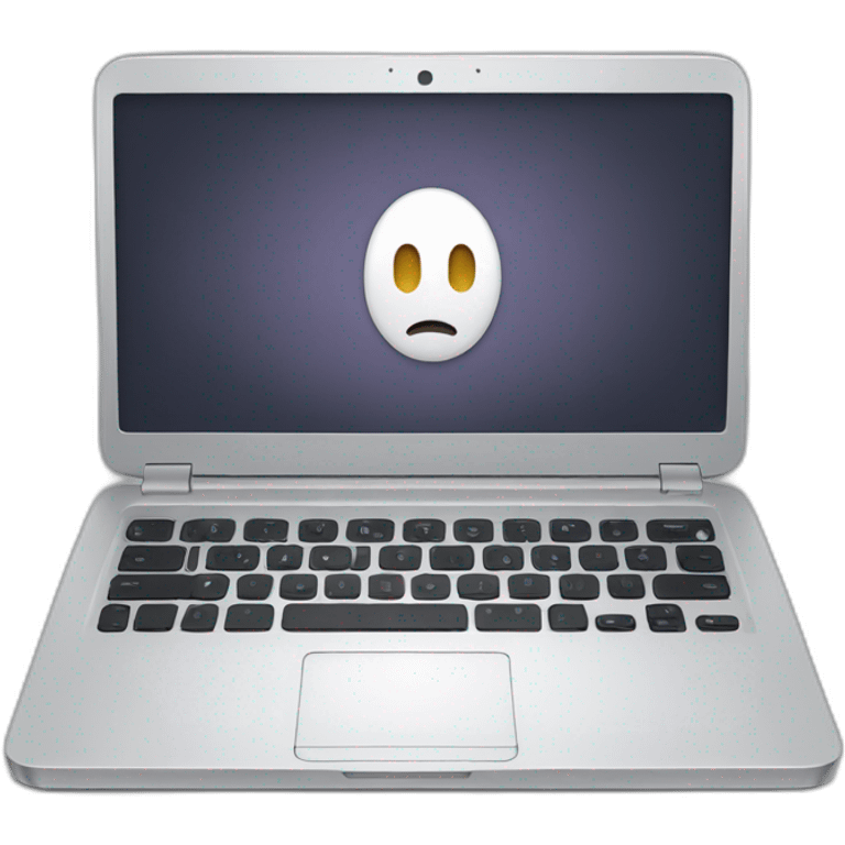 Laptop on the side emoji