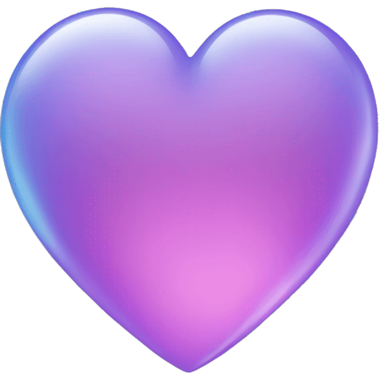 Heart-shaped bubble emoji