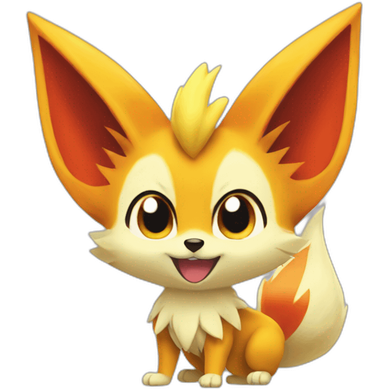 The pokemon fennekin emoji