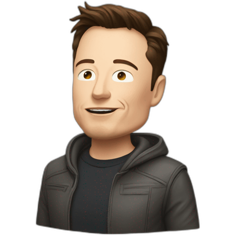 Elon musk qui dort emoji