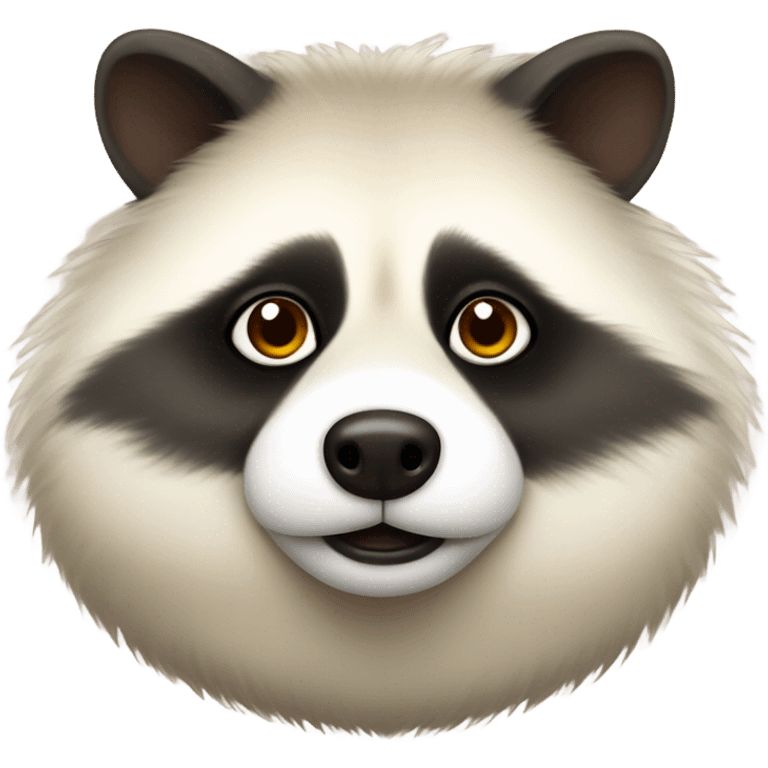 fat raccoon dog emoji