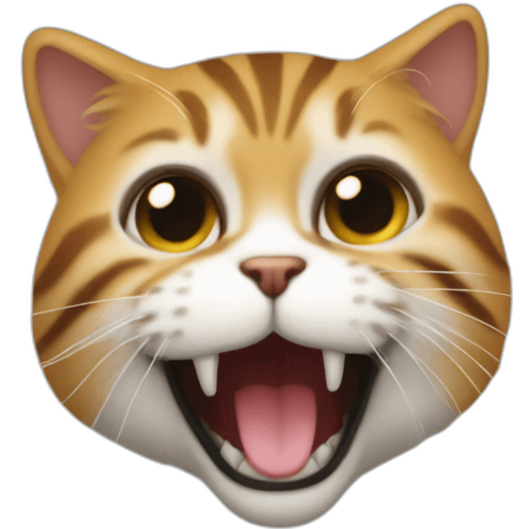 Zizi sur un chat emoji